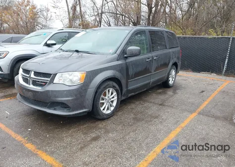 2016 Dodge Grand Caravan Sxt from USA, damaged, VIN 2C4RDGCG8GR322060